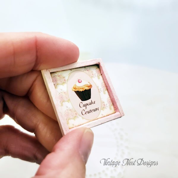 Cupcake No.12 Dollhouse Miniature Handmade image 4