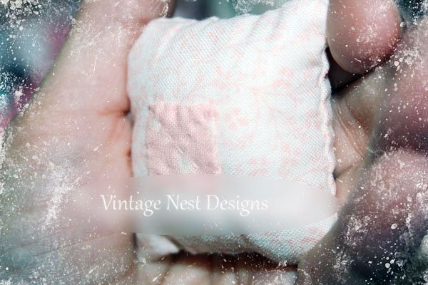 Pillow No.11 Dollhouse Miniature Handmade image 2