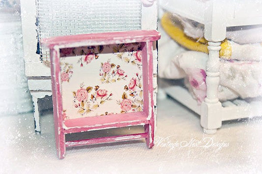 Shelf No.7 Dollhouse Miniature Handmade Diorama Room Shadow Box image 0