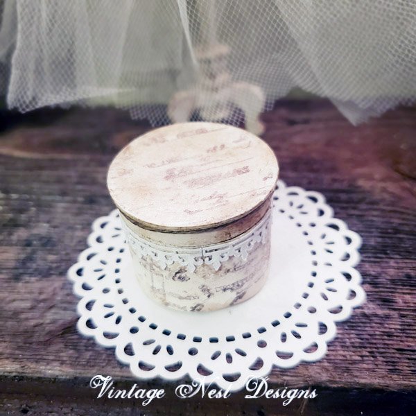 Box No.104 Dollhouse Miniature Handmade image 1