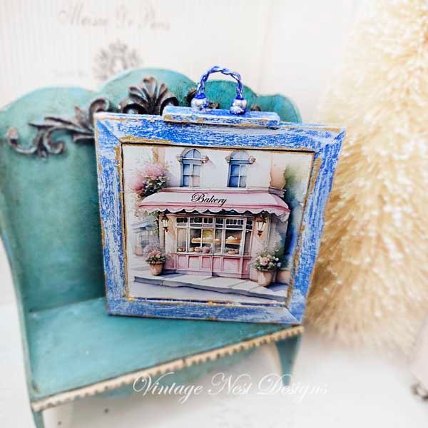 Pink Bakery Shop No.1:1 Dollhouse Miniature Handmade image 4