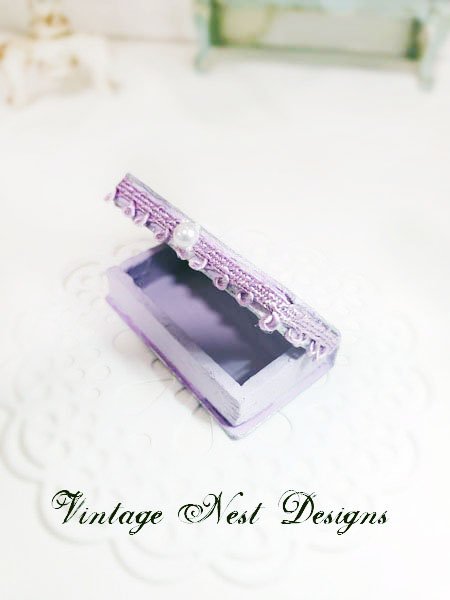 Box No.52 Dollhouse Miniature Handmade image 3