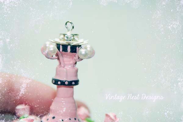 Chandelier No.3 Dollhouse Miniature Handmade image 3