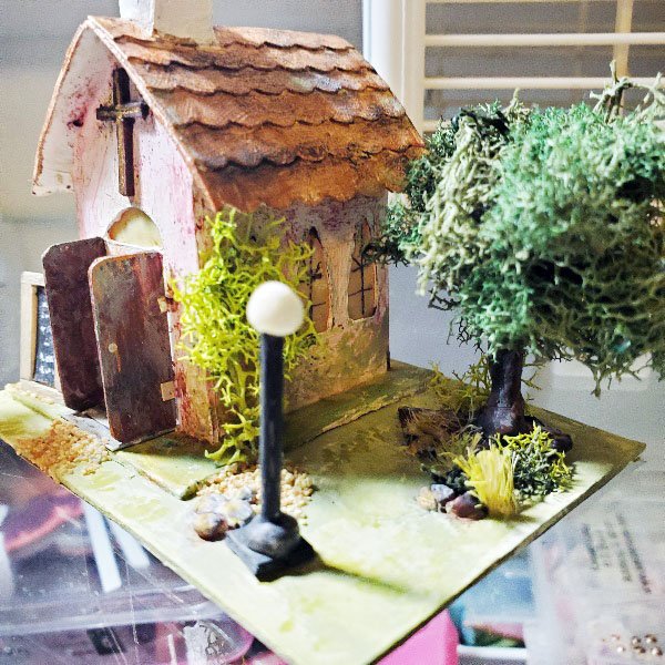 Church House No.5 Handmade Miniature image 2