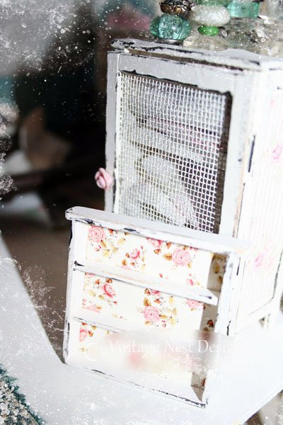 Shelf No.4 Dollhouse Miniature Handmade image 6