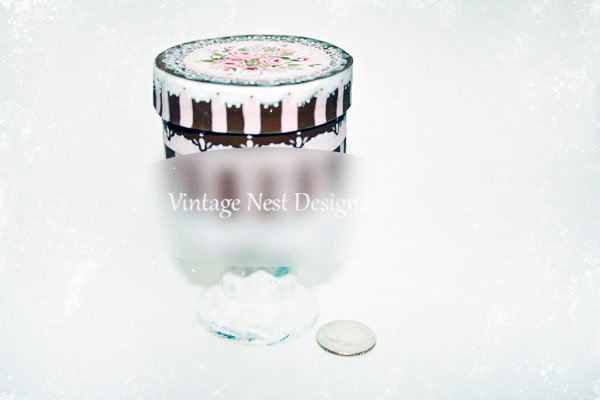 Box No.6 Dollhouse Miniature Handmade image 0