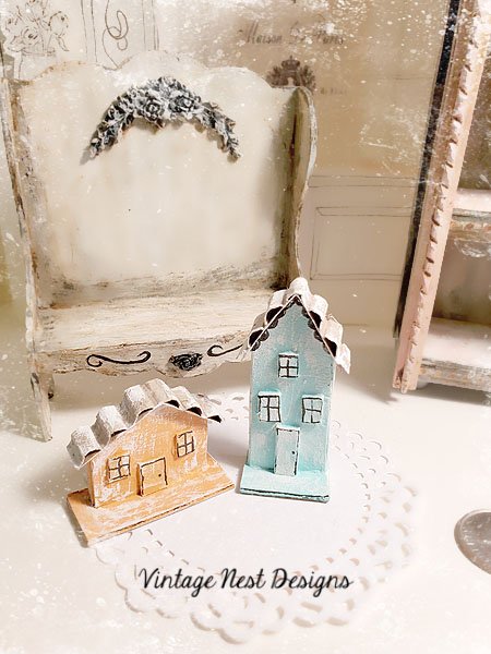 Two Houses No.3:2 Handmade Miniature image 3