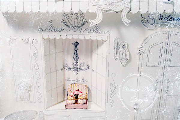 Cupcake Bakery Sweets No.19 Dollhouse Miniature Handmade image 3