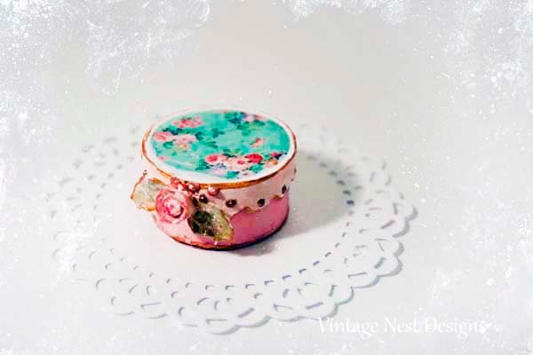 Box No.49 Dollhouse Miniature Handmade image 4
