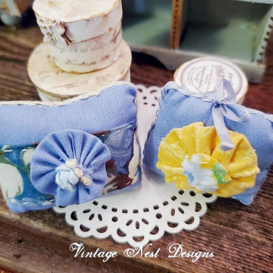 Pillow No.19 Dollhouse Miniature Handmade image 0