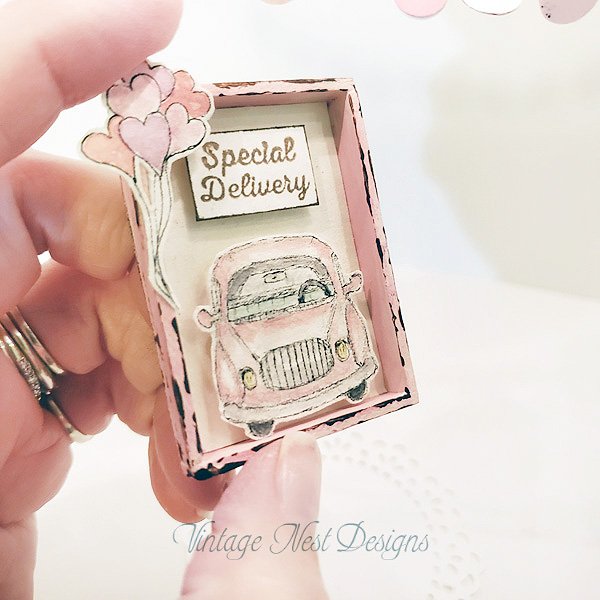Special Delivery No.1 Dollhouse Miniature Handmade image 2