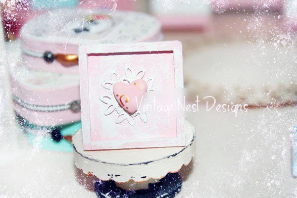 Valentine Sweet Heart No.1 Dollhouse Miniature Handmade image 5