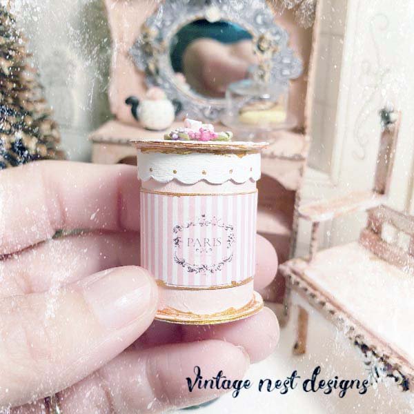 Box No.79 Paris Dollhouse Miniature Handmade image 8