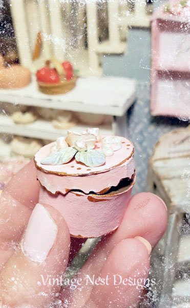 Box No.57 Dollhouse Miniature Handmade for Dolls image 2
