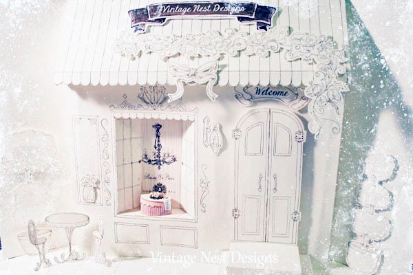Hat-Band Box No.44 Dollhouse Miniature Handmade for Dolls image 5