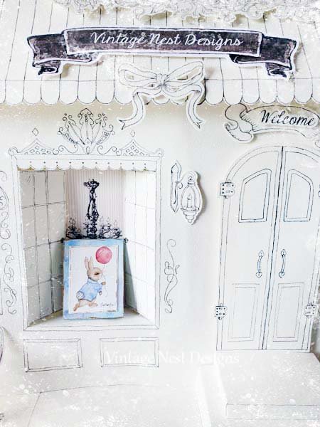 Nursery Cottontail Rabbit No.1:1 Dollhouse Miniature Handmade image 7
