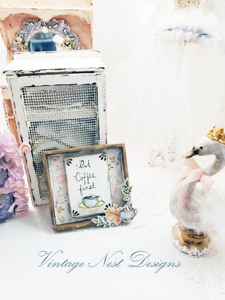 But Coffee First No.1 Dollhouse Miniature Handmade image 2