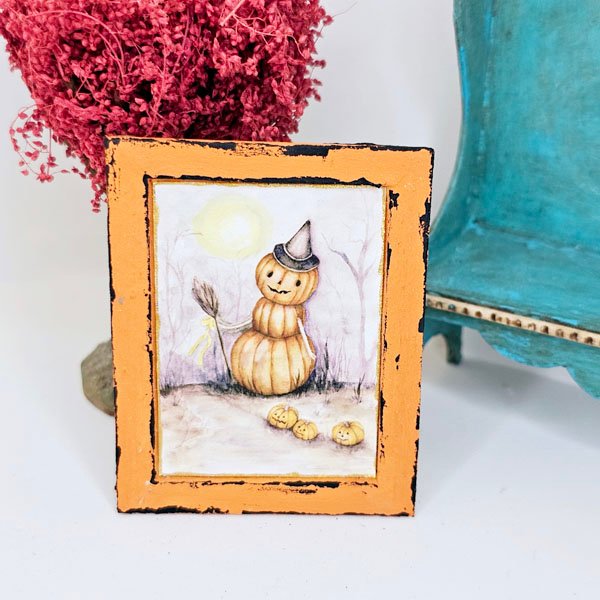 Halloween Pumpkins No.5:5 Dollhouse Miniature Handmade image 1