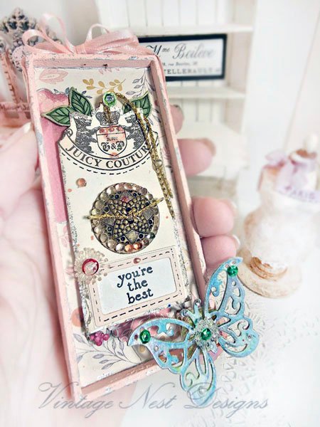 Inspirational Quote No.1 Miniature Handmade Wooden Framed Art image 1