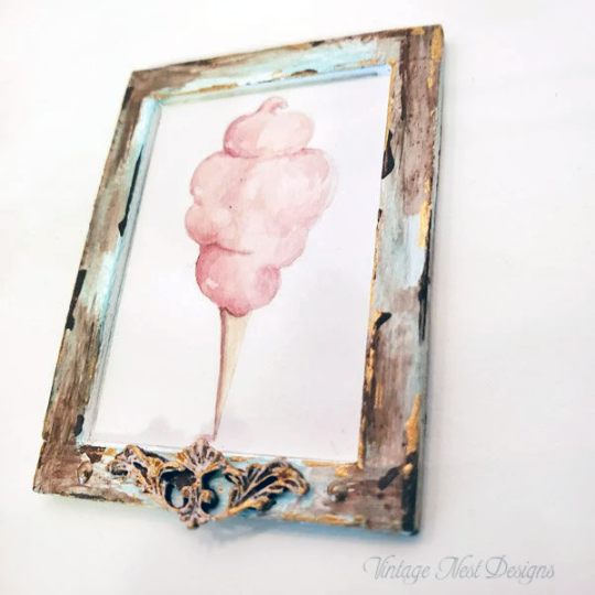 Cotton Candy No.1:2 Dollhouse Miniature Handmade image 3