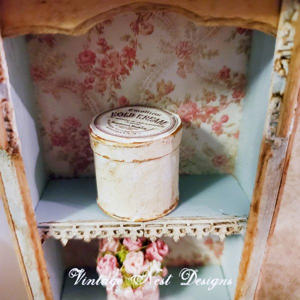 Hat Band Box No.105 Dollhouse Miniature Handmade image 5
