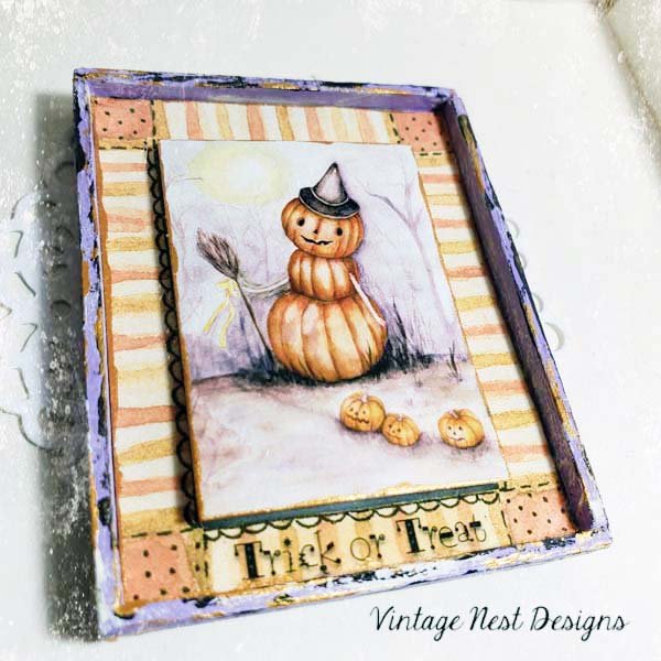 Halloween Pumpkins No.5:2 Dollhouse Miniature Handmade image 1