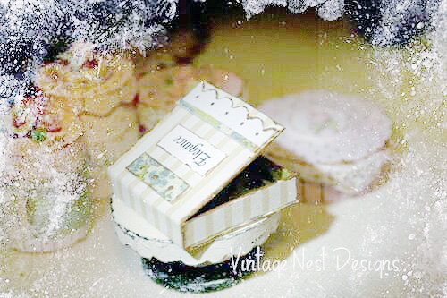 Box No.41 Dollhouse Miniature Handmade image 2