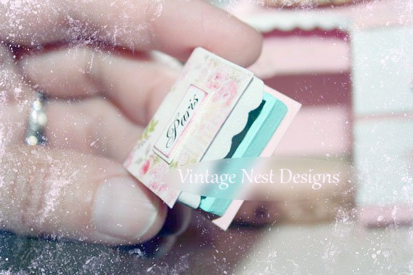 Box No.27 Dollhouse Miniature Handmade for Dolls image 1