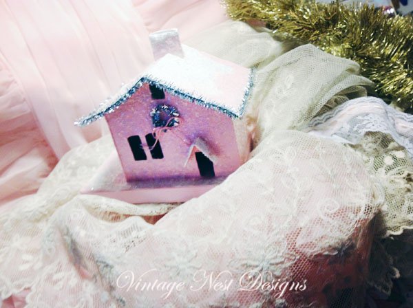 Putz House No.1 Handmade Miniature image 1