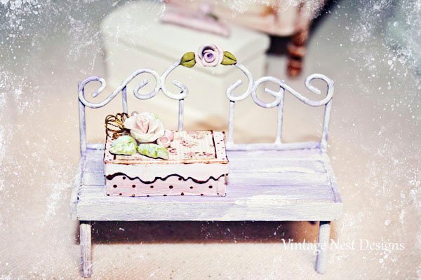 Box No.19 Dollhouse Miniature Handmade image 3