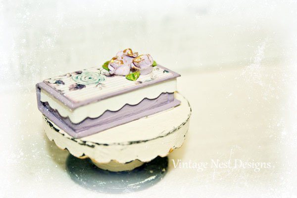 Box No.29 Dollhouse Miniature Handmade for Dolls image 0