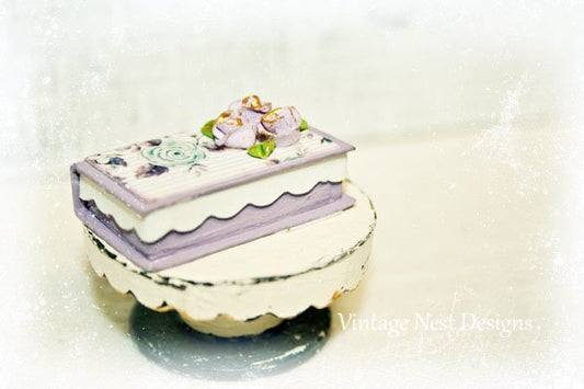 Box No.29 Dollhouse Miniature Handmade for Dolls image 0