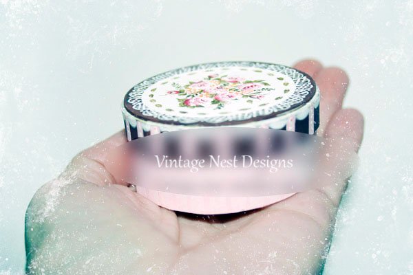 Box No.2 Dollhouse Miniature Handmade image 1