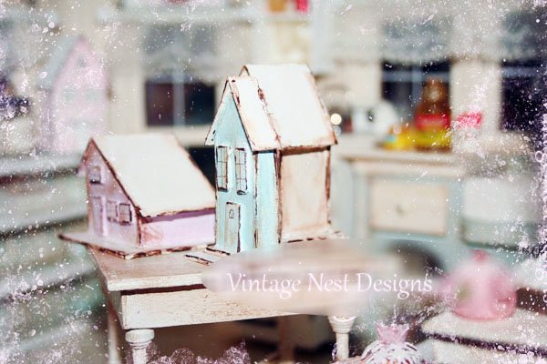 Putz Houses No.3 Handmade Miniatures image 4