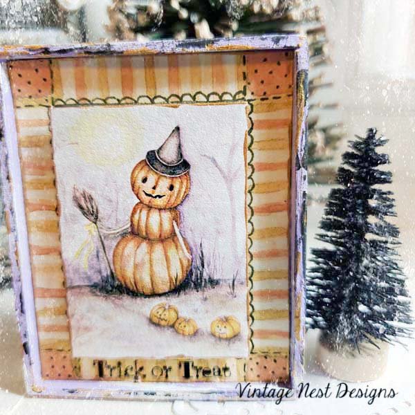 Halloween Pumpkins No.5:2 Dollhouse Miniature Handmade image 4