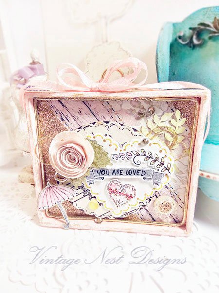 Inspirational Quote No.2 Miniature Handmade Wooden Framed Art image 0