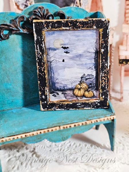 Halloween Pumpkins No.3:2 Dollhouse Miniature image 3