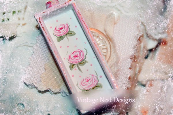 Drawer No.1 Hand Painted Dollhouse Miniature Handmade image 0