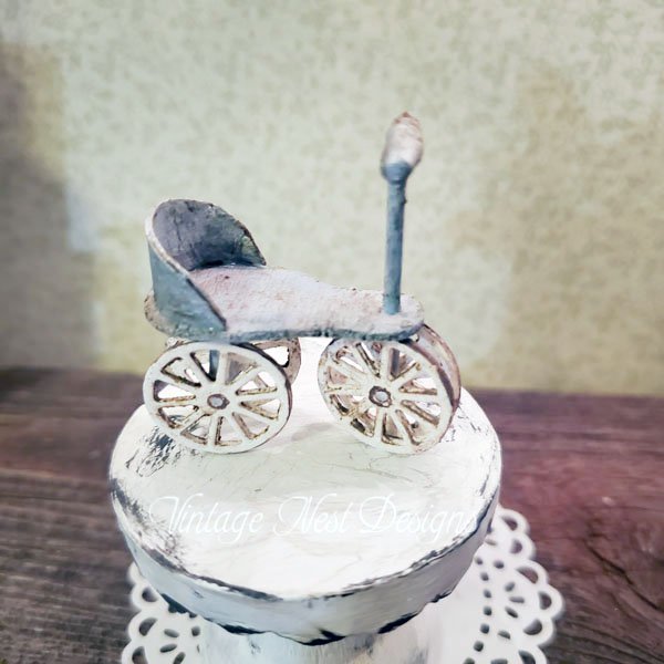 Scooter No.4 Wooden Toy Dollhouse Miniature Handmade image 0