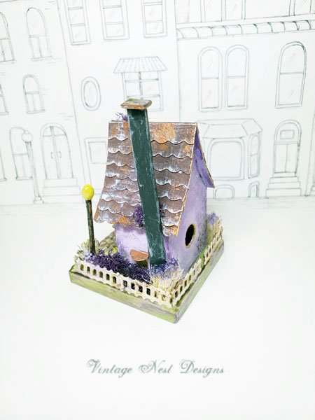 Putz House No.40 Handmade Miniature image 1