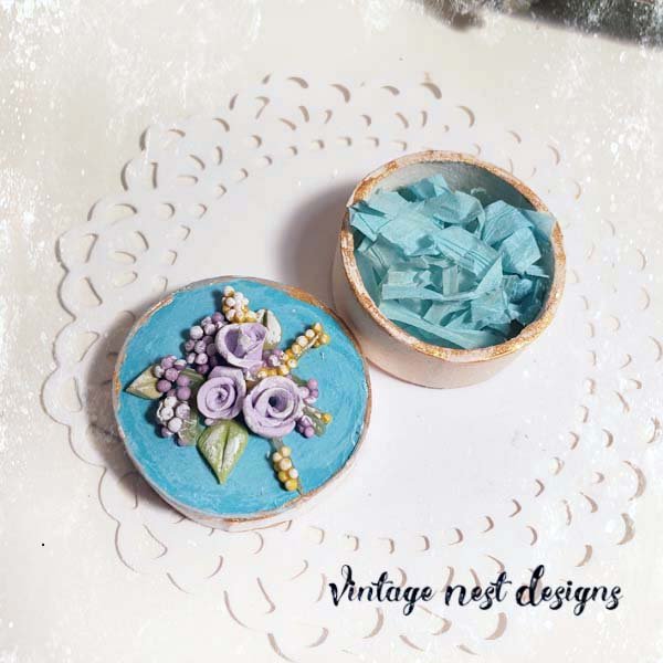 Box No.74 Dollhouse Miniature Handmade image 4