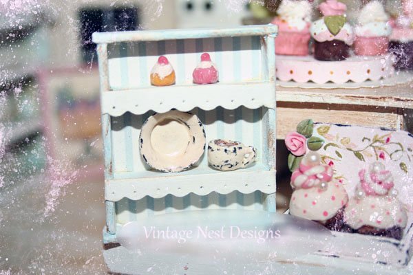 Shelf No.5 Dollhouse Miniature Handmade image 4