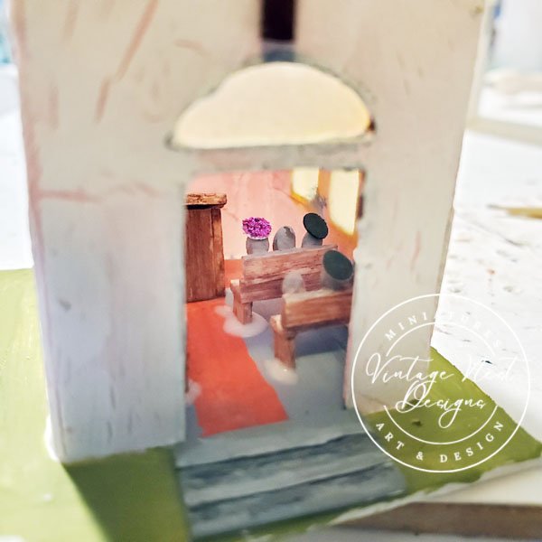 Church House No.5 Handmade Miniature image 3