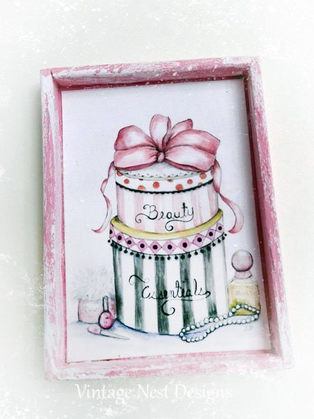Beauty Essentials No.1:1 Dollhouse Miniature Handmade image 1