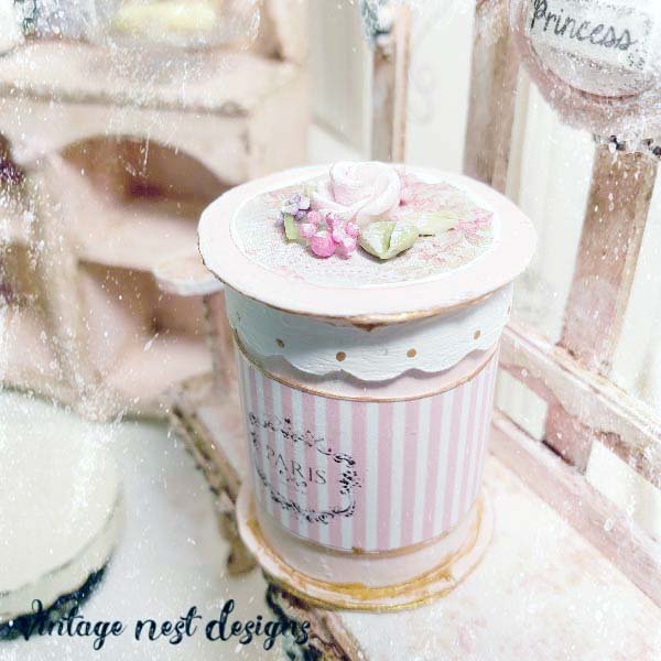Box No.79 Paris Dollhouse Miniature Handmade image 10
