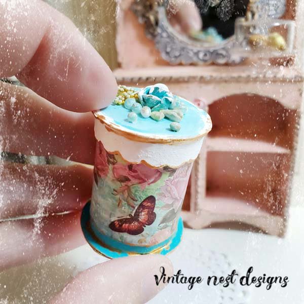 Box No.80 Dollhouse Miniature Handmade image 7
