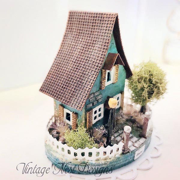 Putz House No.35 Handmade Miniature image 5