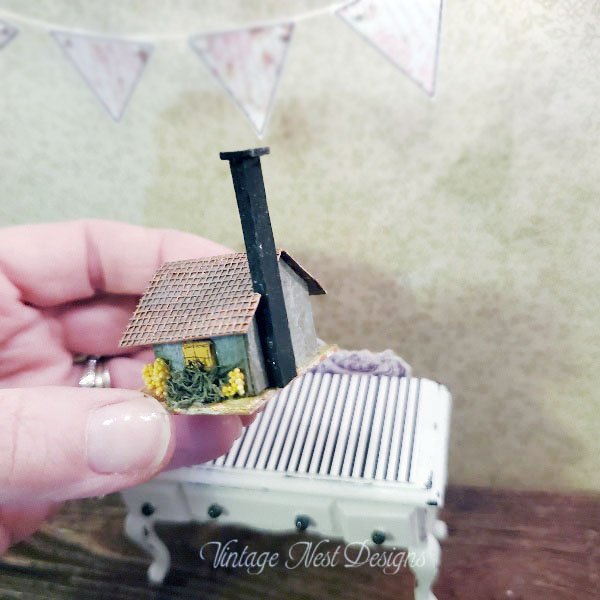 Putz House No.36 Handmade Miniature image 3