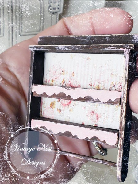 Shelf No.34 Dollhouse Miniature Handmade Diorama Room Shadow Box image 3