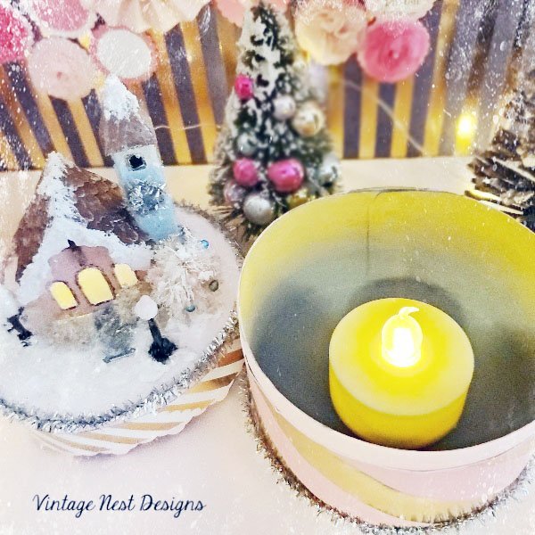 Christmas Church No.1 Handmade Miniature image 10
